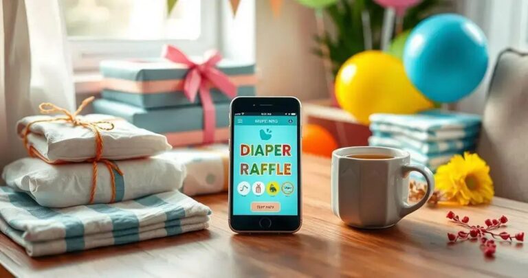 como fazer chá rifa de fralda pelo celular grátis