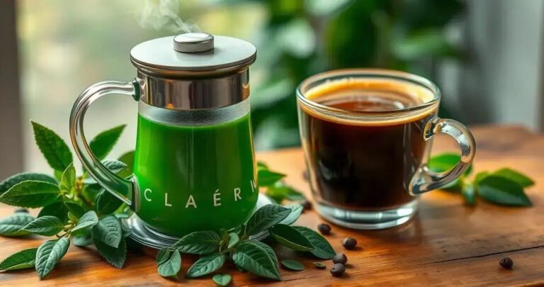 chá verde cafeína