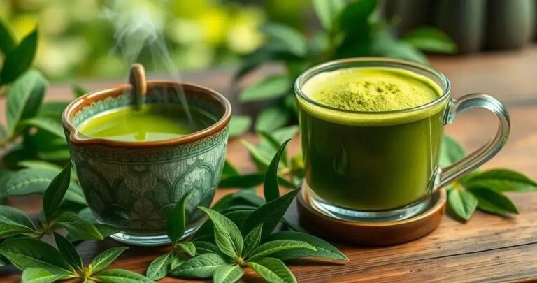tipos de chá verde