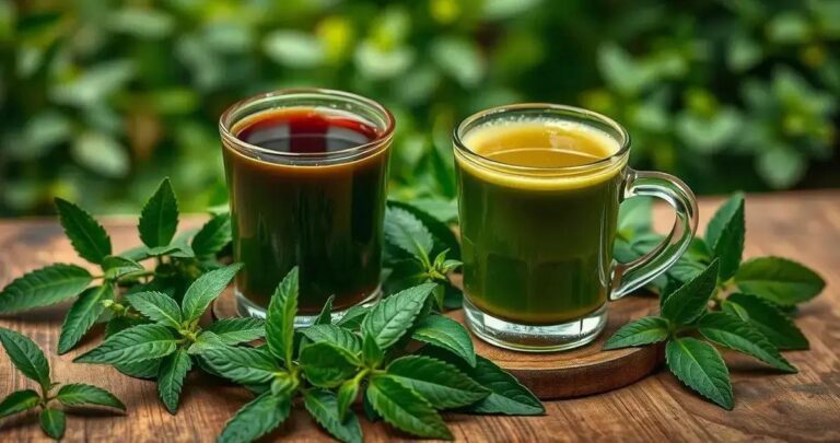 chá mate tostado vs verde
