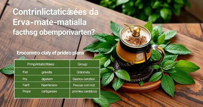 erva-mate contraindicações