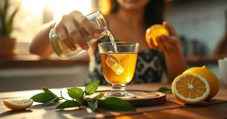 benefícios do chá de carqueja com limão