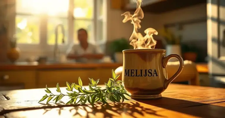 benefícios do chá de melissa