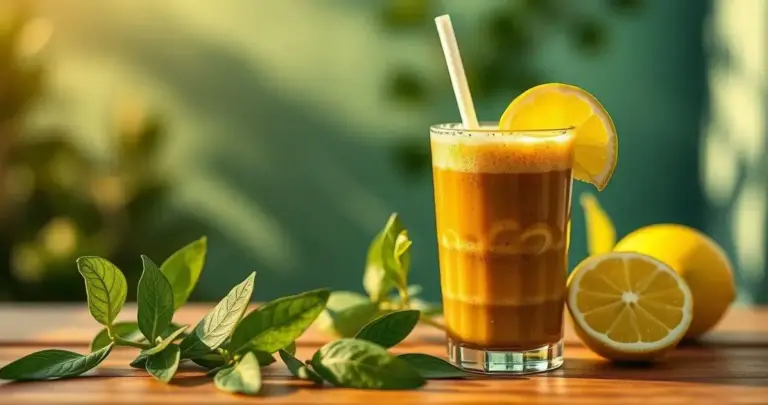 benefícios do chá mate gelado