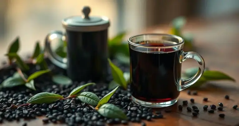 blend de chá preto