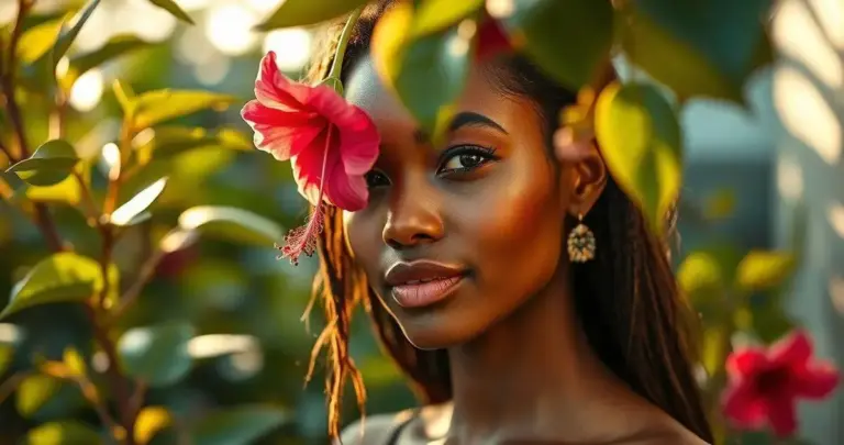 chá de hibisco pele cabelo