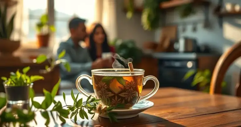 chá para infecção intestinal