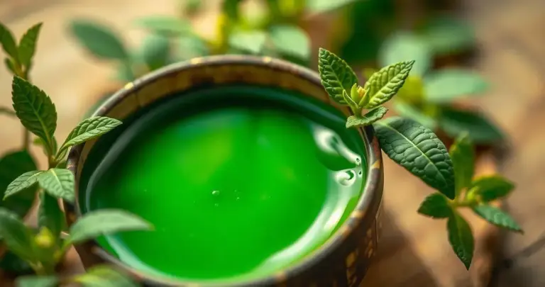 chá verde coreano