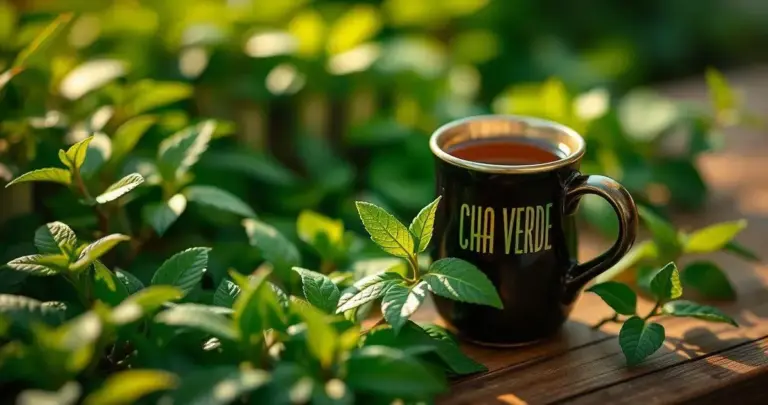chá verde longevidade
