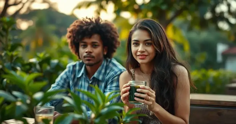 chá verde para ansiedade