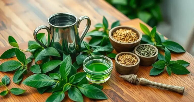 chá verde saúde da pele