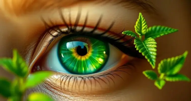 chá verde saúde dos olhos
