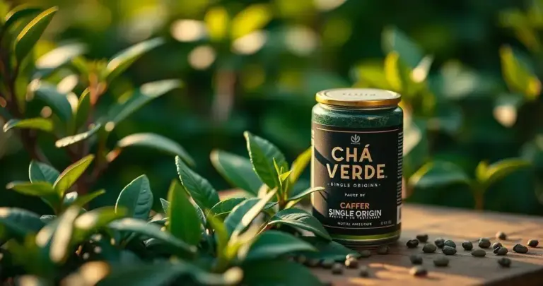 chá verde single origin