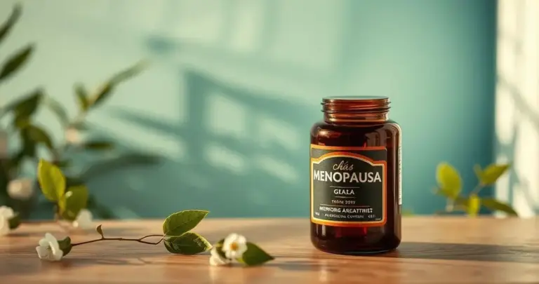 chás para menopausa