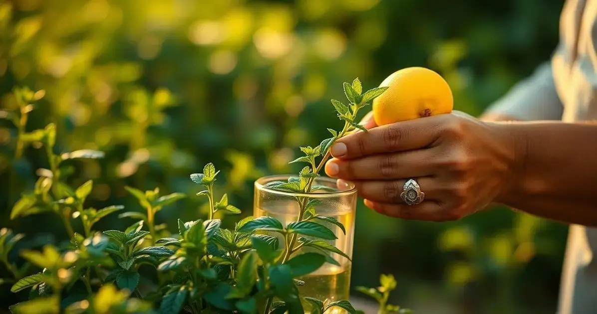 como fazer chá de erva-cidreira fresca