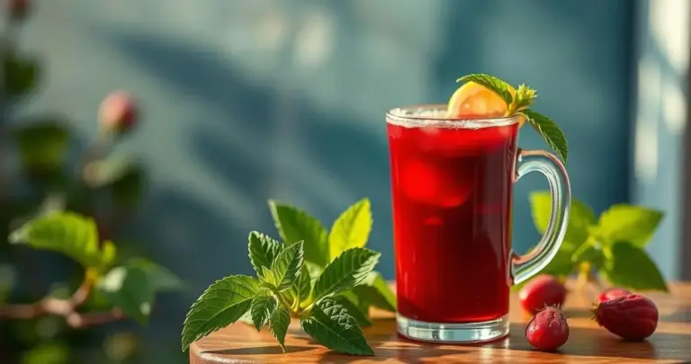 como fazer chá de hibisco