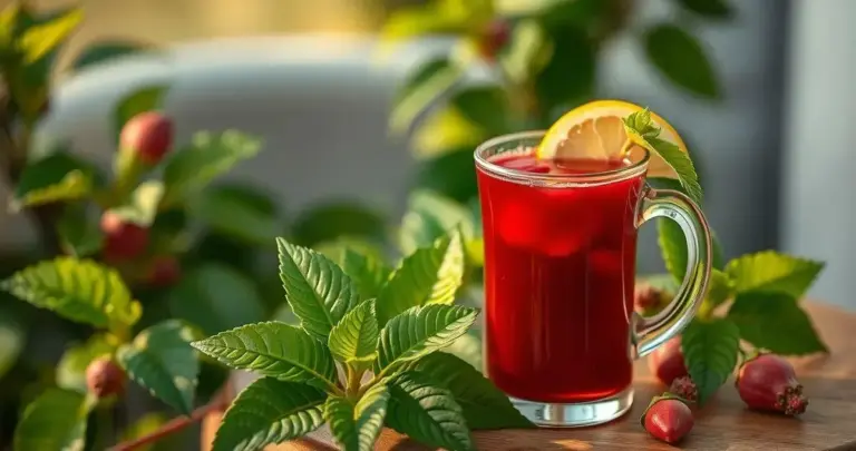 como fazer chá de hibisco