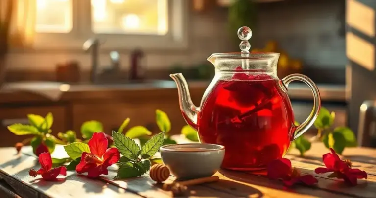 como fazer chá de hibisco para emagrecer
