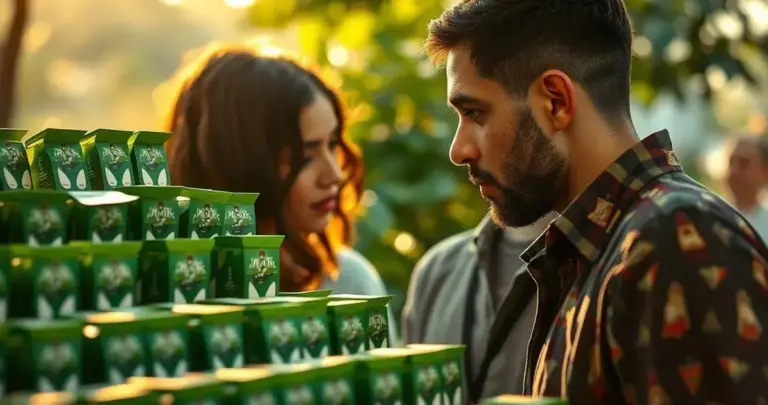 comprar chá verde qualidade