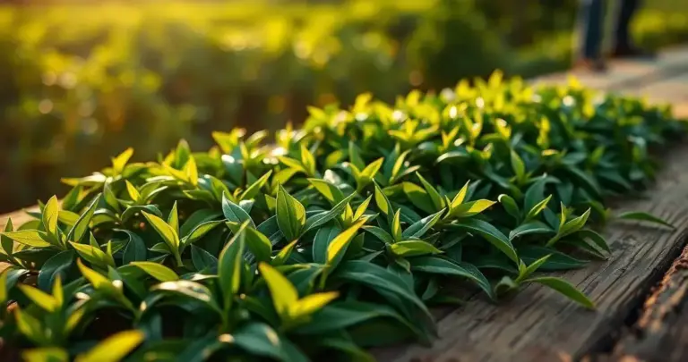 cultivares chá verde japonês