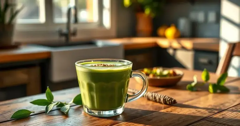 matcha latte receita
