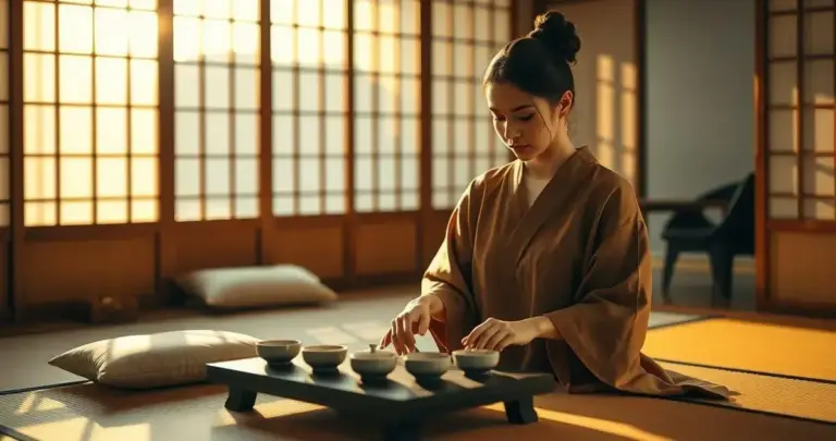 cerimônia do chá japonesa