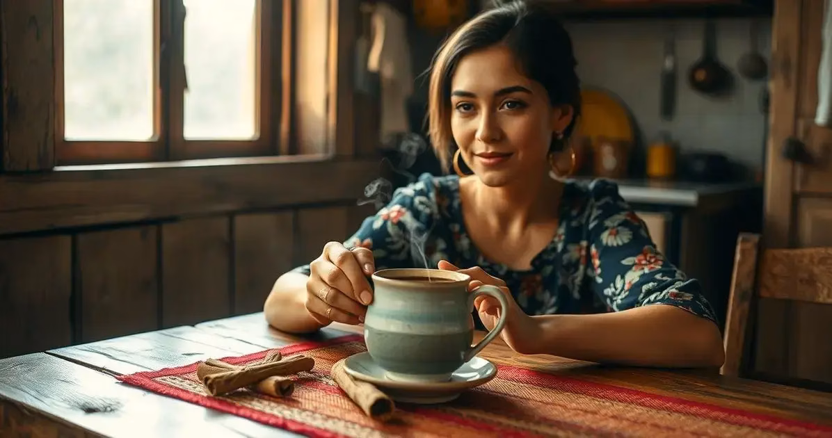 chá de canela menstruação
